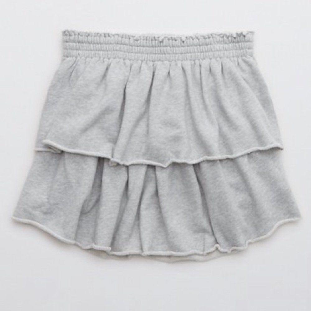 Aerie Weekend Ruffle Mini Skirt